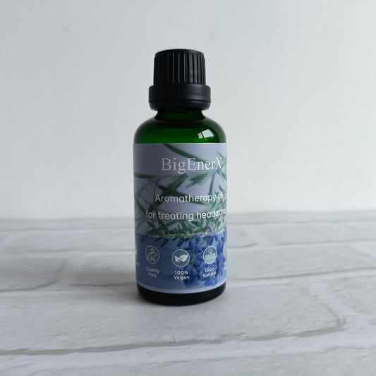 BigEnerX Aromatherapy oils, other than essential oils, for {specify use, e.g., treating headaches, relieving stress, curing insomnia, etc.}  Blends for Diffusers, Home Care