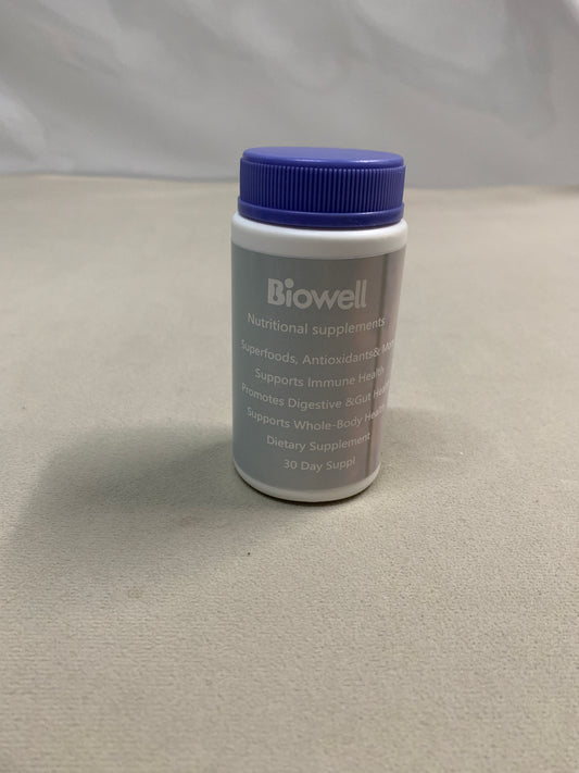 Biowell Nutritional supplements Fruit and Veggies Supplement – Balance of Natural Whole Fruits & Veggies Blend | Fresh Superfood Formula with Vitamins and Minerals